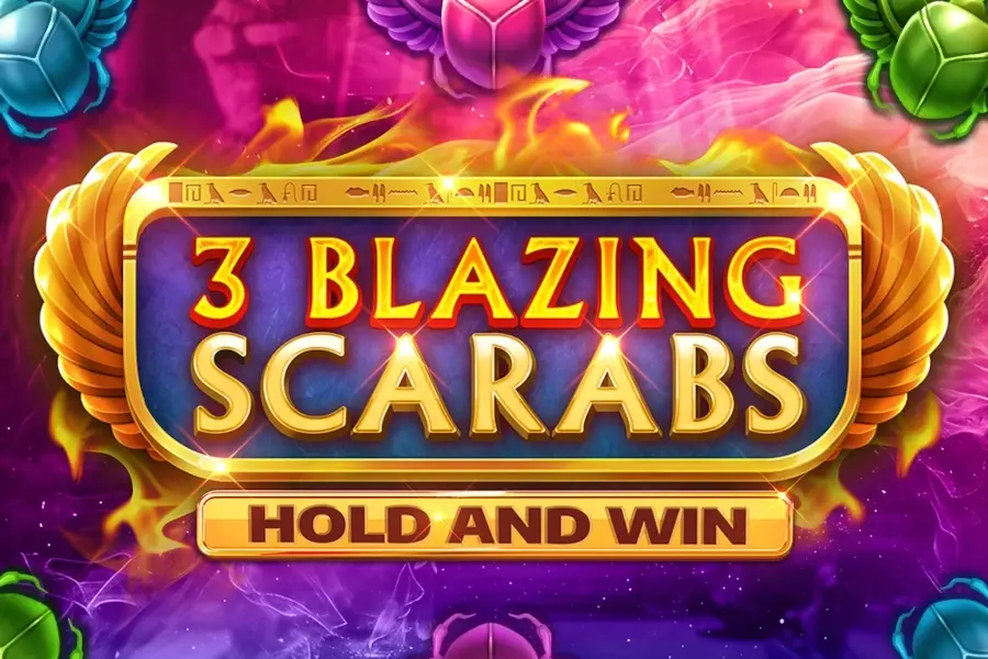 3 Blazing Scarabs Hold and Win thumbnail